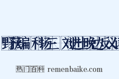 野获编·科场三·刘进士晚达反义词是什么意思的图片